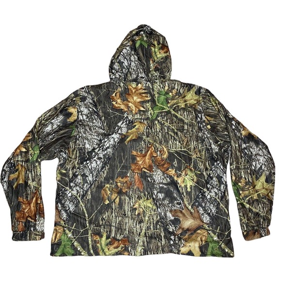Gamehide Hunting Jacket W/Hood Lost Camo Hush Hide Soft Silent Fabric Size XXL - Picture 7 of 12